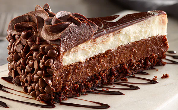 Black Tie Mousse Cake (V)