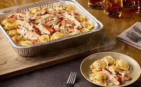 Chicken Tortelloni Alfredo (serves 4 – 6)