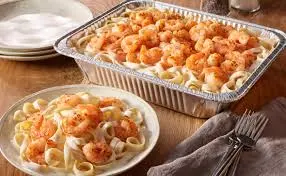 Shrimp Alfredo (Serves 4 – 6)