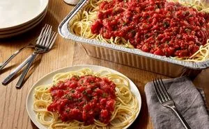 Spaghetti with Marinara Sauce (Serves 4 – 6)