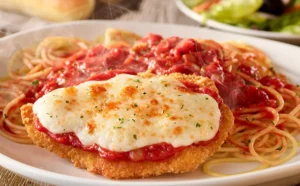 Olive Garden Chicken Parmigiana with Price & Nutrtion facts 1 Chicken Parmigiana