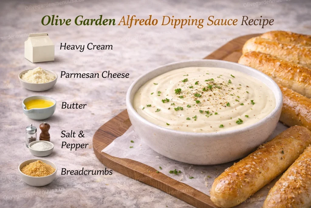 Olive Garden Alfredo Dipping Sauce Recipe