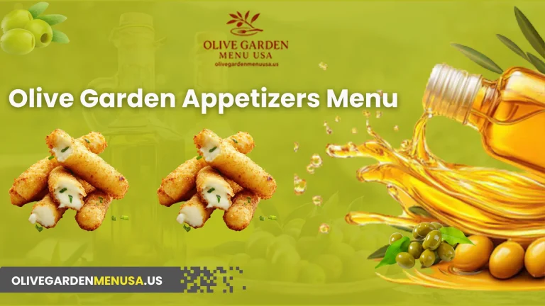 Olive Garden Appetizers Menu