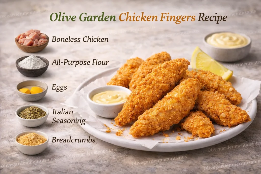 Olive Garden Chicken Fingers Recipe