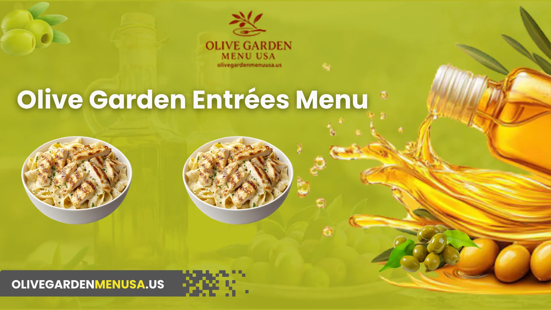 Olive Garden Entrées Menu