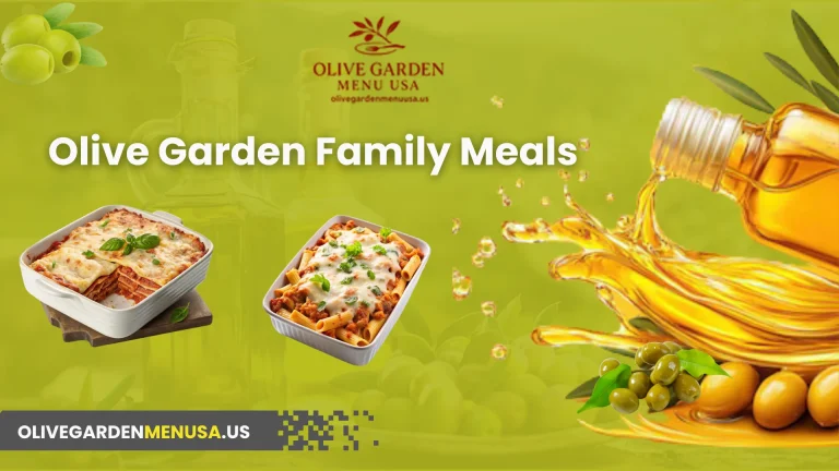 Olive Garden Family Meals Menu